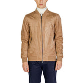 Gianni Lupo Beige Polyester Jackets & Coat -   -  Gianni Lupo.